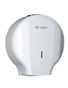 PORTARROLLO HIGIENICO INDUSTRIAL BLANCO ABS CP-0204-B