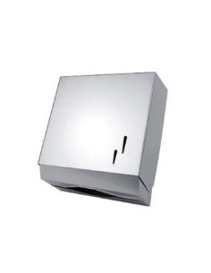 DISPENSADOR TOALLAS Q-ZETA INOX SATINADO-600