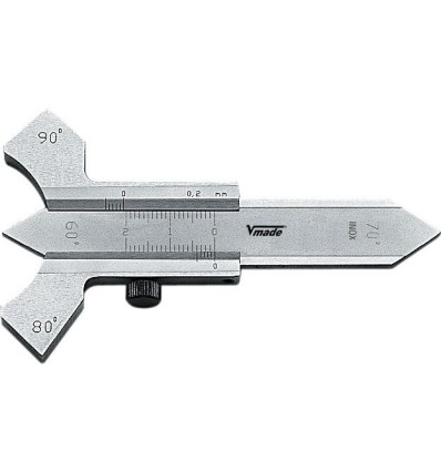 CALIBRE DE PRECISION PARA SOLDADURAS, CAPACIDAD 0-20 MM, NONIO 1/20 MM