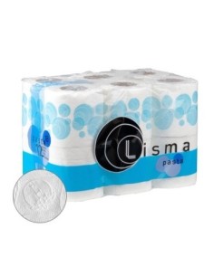 PAPEL HIGIENICO 35MT DOBLE CAPA LISMA 12 PZ