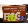 CERRADURA SOBR. MB 86 PL 205X100MM MULTIBARRA 7 PASADORES DO