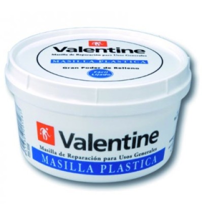 MASILLA VALENTINE PLASTICA 250ML 450GR