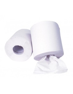 BOBINA PAPEL MECHA SECAMANOS PASTA LISO 2 CAPAS 175 MT