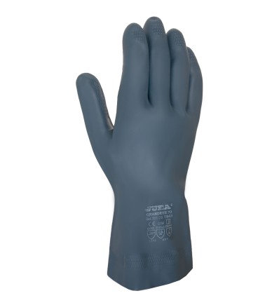 GUANTE LATEX NEOPRENO FLOCADO NEGRO 321CB/10-10,5