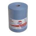 BOBINA WYPALL X80 475 PAÑOS LDPE DE 34X31,5 CM AZUL ACERO (5,42 KG)