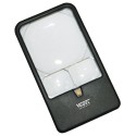 LUPA DE BOLSILLO CON LED, AUMENTO X3 / X5 / X7