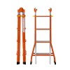 ESCALERA TELESCOPICA MULTIPOSICION MIXTA PEPPINA 125 KG (4+4 PELDAÑOS)