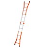 ESCALERA TELESCOPICA MULTIPOSICION MIXTA PEPPINA 100 KG (4+4 PELDAÑOS)