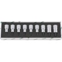 JUEGO DE LLAVES DE VASO 1/2" TORX 54TX/9