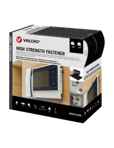 VELCRO ADHESIVO 50MM X 5M NEGRO ULTRA FUERTE