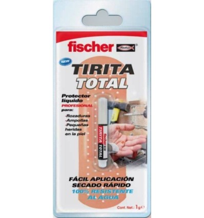 PROTECTOR LIQ. 1 GR PEQ HERIDAS FLEX TRA TIRITA TOTAL FISCHE