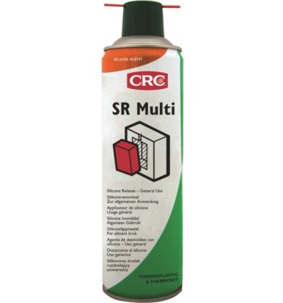 ACEITE SIL DESMOLDEANTE PLASTICO SPRAY SR MULTI CRC 500 ML