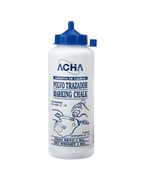 Polvo trazador "azulete" para tiralineas