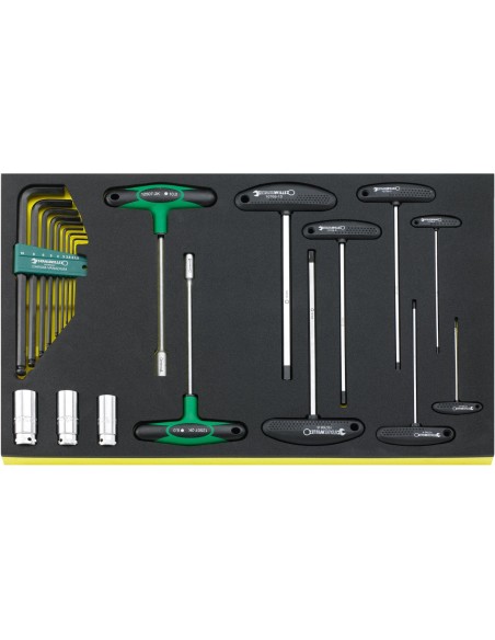 JUEGO HERRAMIENTAS. SISTEMA BANDEJAS TOOL CONTROL 2501N TCS