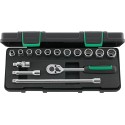JUEGO COMPLETO DE LLAVE DE VASO 3/8" 45/11/4 KN