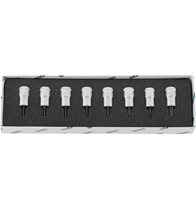 JUEGO DE LLAVES DE VASO 3/8" TORX 49TX/8