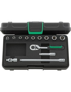 JUEGO COMPLETO DE LLAVE DE VASO 1/4" 40A/9/4 KN