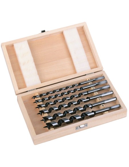 JUEGO BROCAS AUGER 6 PIEZAS 8/10/12/14/16/18X230MM