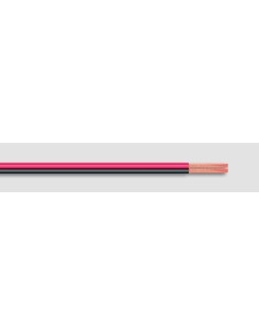 CABLE MULTIMEDIA 2X025MM PARALELO LAZSA RO/NE BICOLOR L5 100