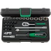 JUEGO COMPLETO DE LLAVE DE VASO 1/4" 40/24/6 KN