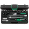 JUEGO COMPLETO DE LLAVE DE VASO 1/4" 40/23/6 KN