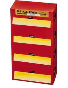 JUEGO LAMINAS METAL LATON 150X1200 MM
