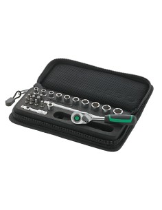 JUEGO COMPLETO DE LLAVE DE VASO 1/4" 40/20/4 SCI