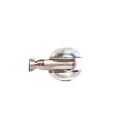 CABEZA CON RUEDA PARA GUIA PASAHILOS DE 9 MM (ROSCA M12)