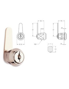 CERRADURA AGA REF.135 TODO ROSCA + C-40