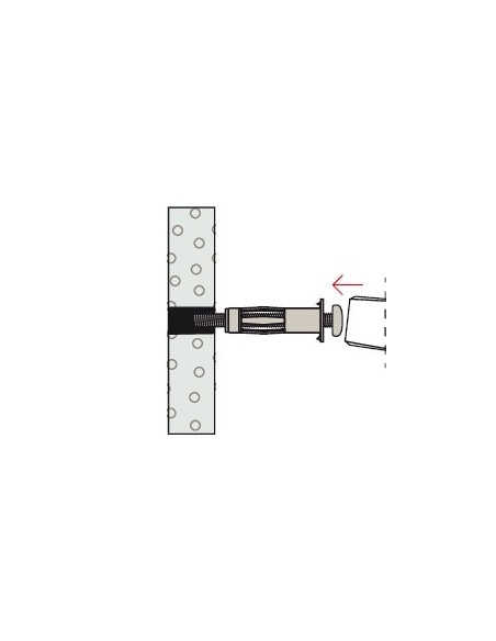 TACO PLADUR HMNA 5X65 MM 4 PIEZAS