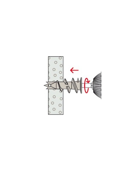 TACO AUTOPERFORANTE 04,5X35MM GKM SK FISCHER