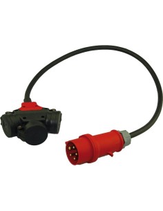 DISTRIBUIDOR TRIPLE IP44 1M H07RN-F5G2.5 CEE 16A