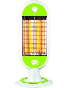 ESTUFA ELEC 1000W FIBRA CARBONO 2 BARRAS OSCILANTE VIVAHOGAR