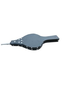 FUELLE CHIMENEA 49X18CM CUERO OSCURO VIVAHOGAR