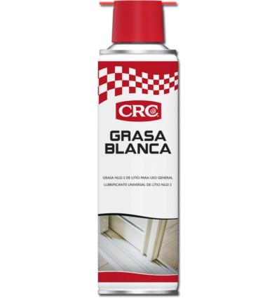 GRASA LUBRICANTE BLANCA LITIO CON PTFE SPRAY CRC 250 ML