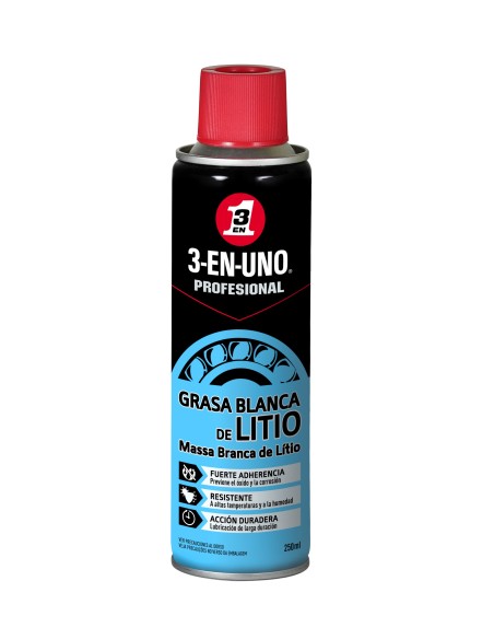 GRASA BLANCA LITIO 3 EN 1 250ML