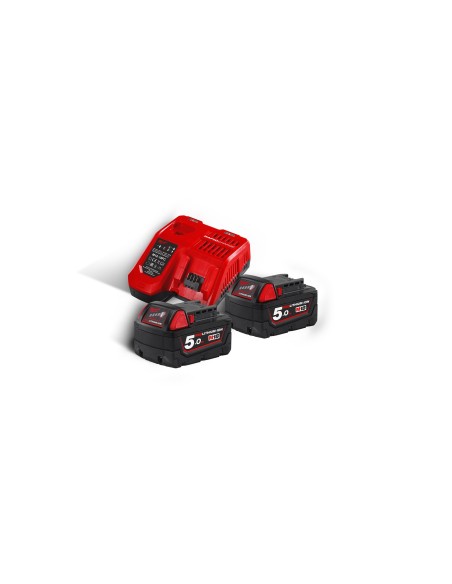 KIT CARGADOR + 2 BAT 5.0AH M18NRG-502C