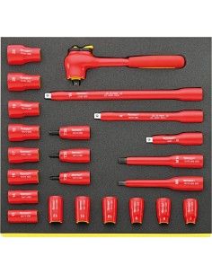 JUEGO HERRAMIENTAS. SISTEMA BANDEJAS TOOL CONTROL TCS 12171/19/4 VDE
