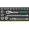 BANDEJA TCS CON JUEGO DE HERRAMIENTAS DE MANO 1/2" TCS 52/14/4QR