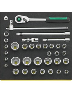 BANDEJA TCS CON JUEGO DE HERRAMIENTAS DE MANO 1/2" TCS 50/52/30/6QR