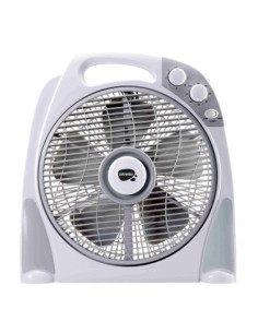 VENTILADOR SUELO 30CM 50W-3 VELOCIDADES BLANCO ACAMAR