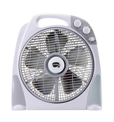 VENTILADOR SUELO 30CM 50W-3 VELOCIDADES BLANCO ACAMAR