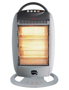 ESTUFA ELECTRICA SUELO HALOGENA OSCILANTE 1200 W