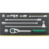 BANDEJA TCS CON JUEGO DE HERRAMIENTAS DE MANO 1/2" TCS 1/2" 512/9 QR