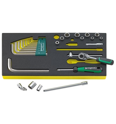 BANDEJA TCS C/ JUEGO HERRAMIENTAS DE ACCIONAMIENTO TCS 1/4"+10760CV QR