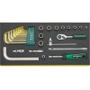 BANDEJA TCS C/ JUEGO HERRAMIENTAS DE ACCIONAMIENTO TCS 1/4"+10760CV QR