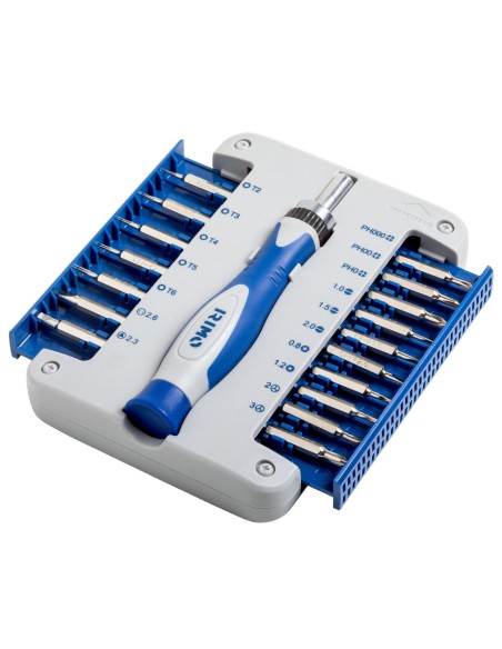 DESTORNILLADOR DE PRECISION A CARRACA 17 PIEZAS