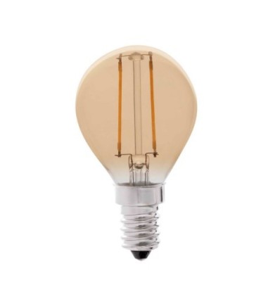 LAMPARA ILUMIN ESF. LED FILAMENTO VINTAGE RSR E14 4W 350LM 2