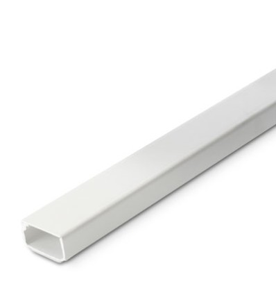 CANALETA ADHESIVA 21 X 11,5 MM BLANCO 2408-2G