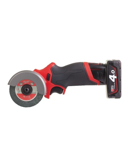 CORTADORA FUEL 12V FUEL M12FCOT-422X 1 BAT 4,0AH Y 1 BAT 2,0 AH 76 MM